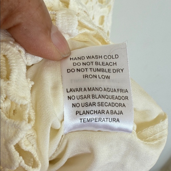 Vici Cream Lace Midi Dress - Picture 7 of 7